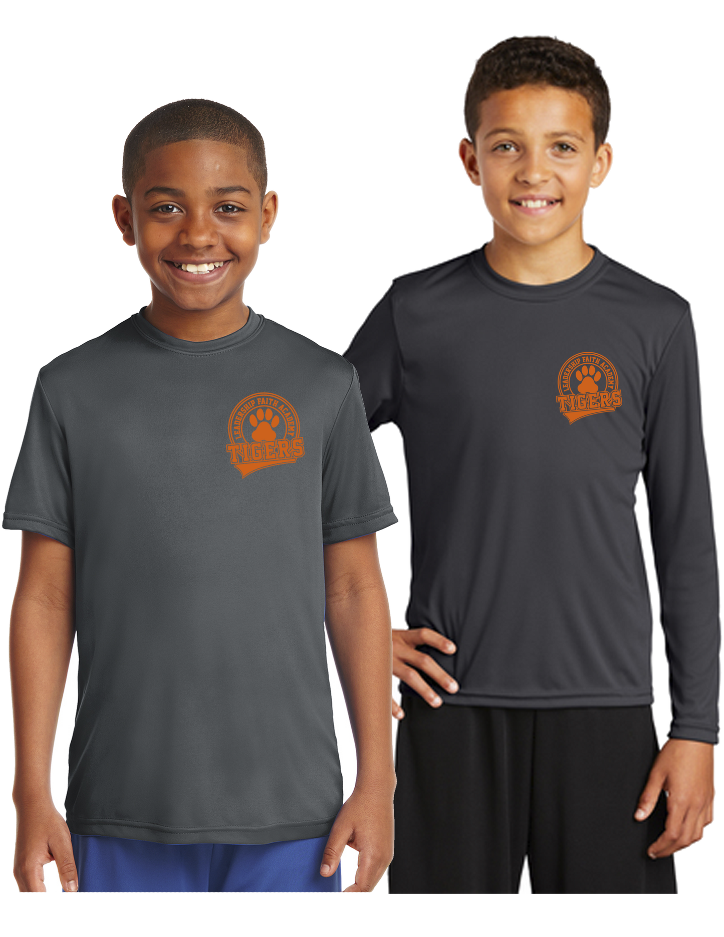 **PE Uniform Approved** Leadership Faith Academy Performance PE Tee Shirt