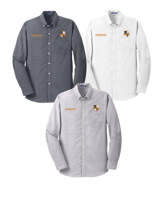 **STAFF ONLY** Leadership Faith Academy Embroidered Oxford L/S Shirt