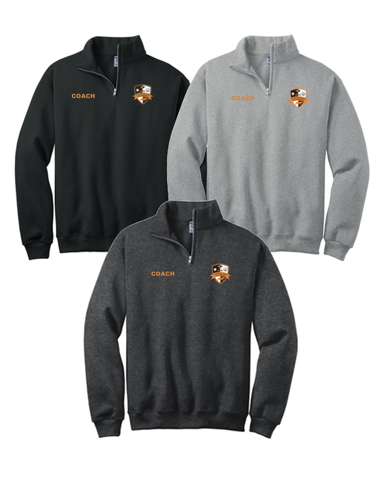 **STAFF ONLY** Leadership Faith Academy Embroidered 1/4 Zip Sweatshirt