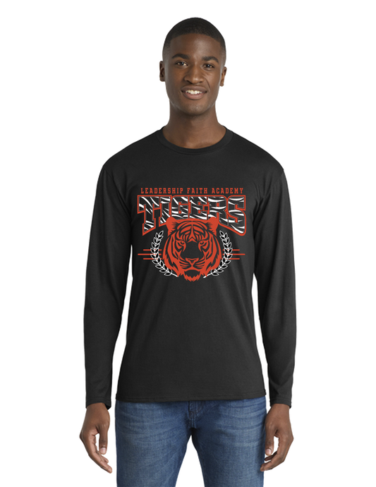 **PRE-ORDER** LFA 2025 Tigers L/S Unisex Tee Shirt - Black