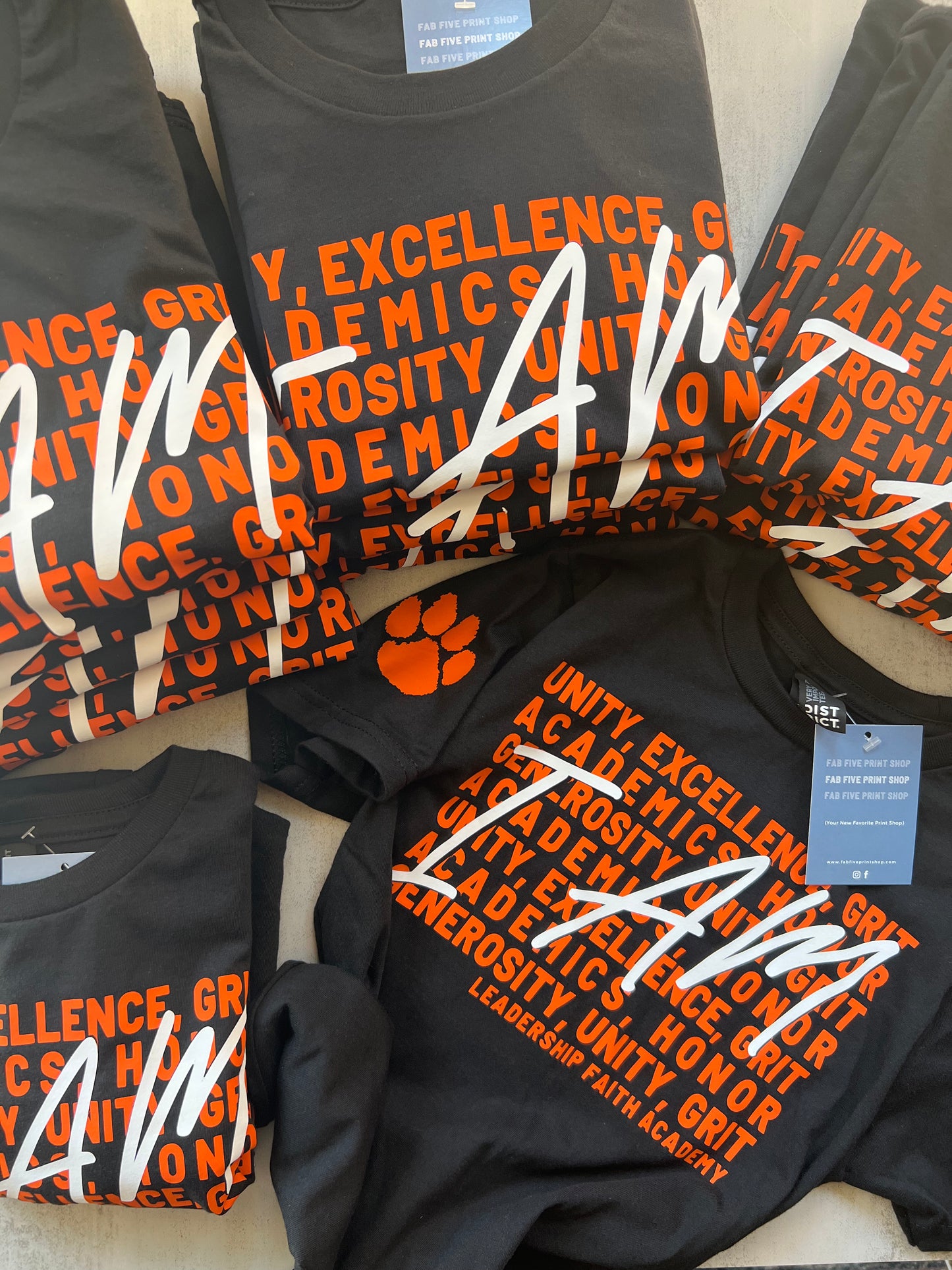 **PRE-ORDER** I AM - Leadership Faith Academy Core Values Sweatshirt